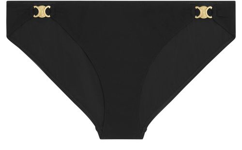 CELINE Triomphe swimsuit bottom in matte jersey