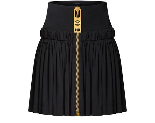 LOUIS VUITTON XXL Zipper Gathered Skirt