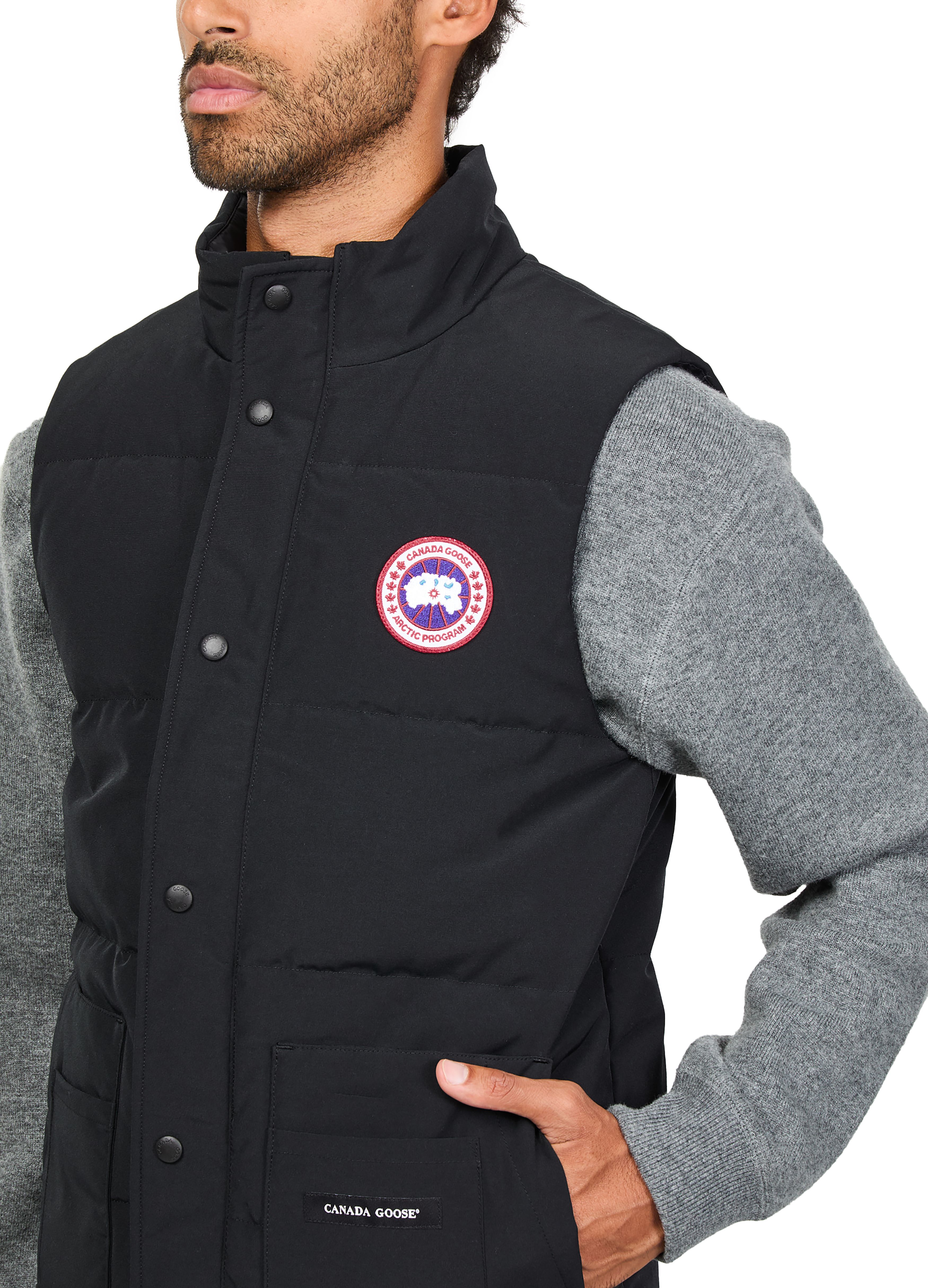Freestyle sleeveless puffer jacket thumbnail 4