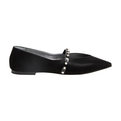 Leather ballerinas
