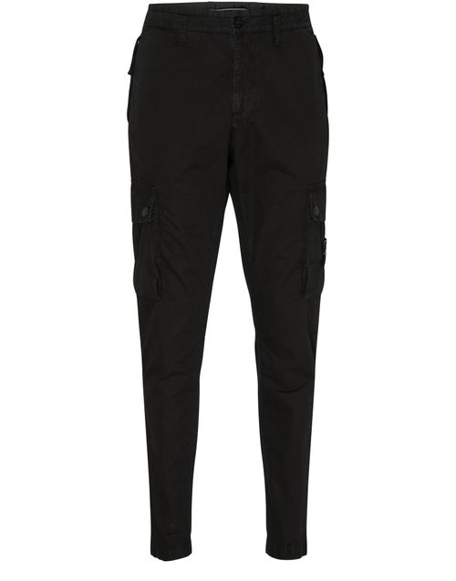 STONE ISLAND Cargo pants with logo patch