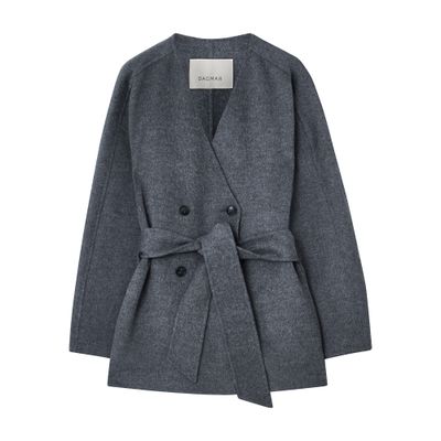 House Of Dagmar Doublé Jacket In Grey