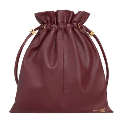 Celine バニティー / トリオンフキャンバス & カーフスキン レディース