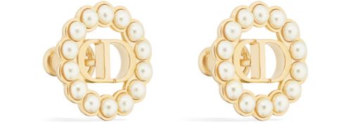 DIOR Petit CD Circle stud earrings