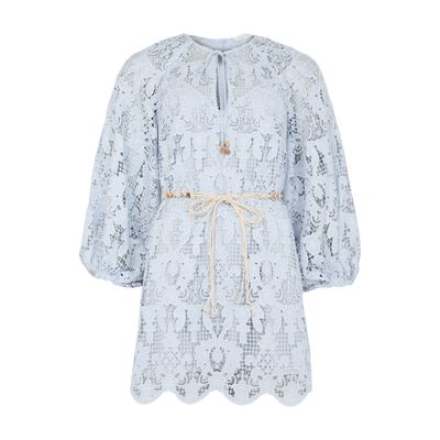 Zimmermann Coco Lace Tunic Mini Dress