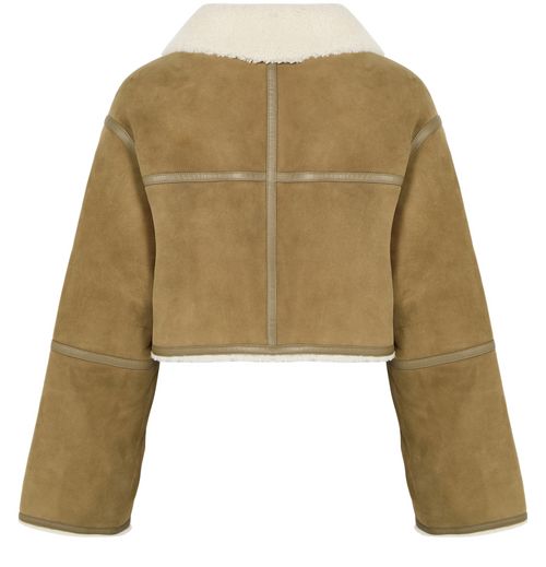 YVES SALOMON Veste en cuir d'agneau