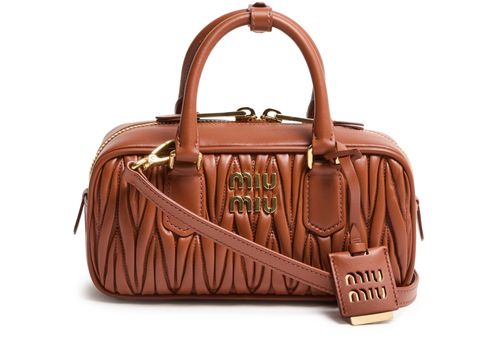 MIU MIU Arcadie quilted nappa leather bag