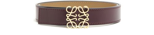 LOEWE Anagram reversible smooth calf leather belt