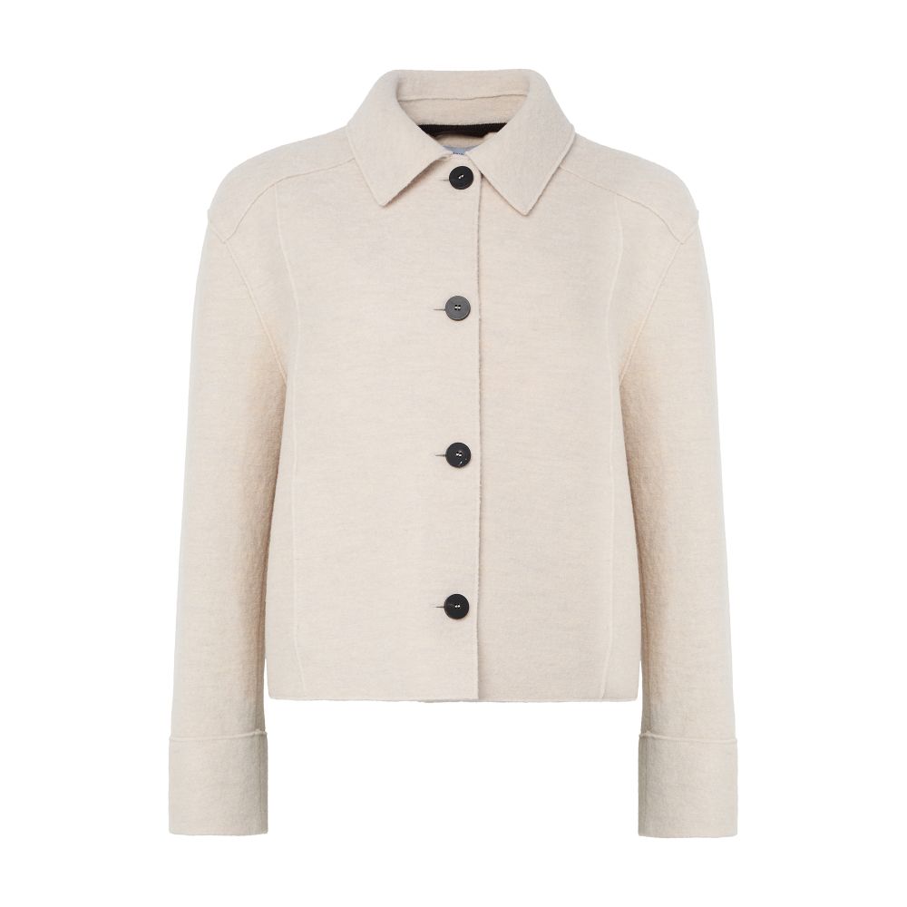 Boiled wool short jacket thumbnail 7