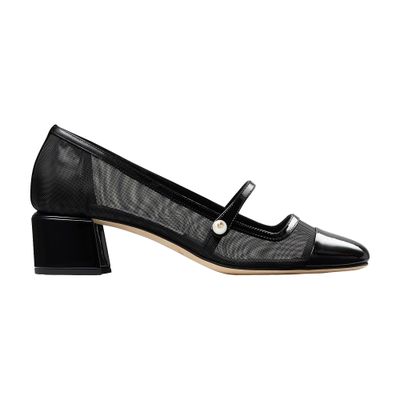 Shop Jimmy Choo Elisa 45 Pumps In Black