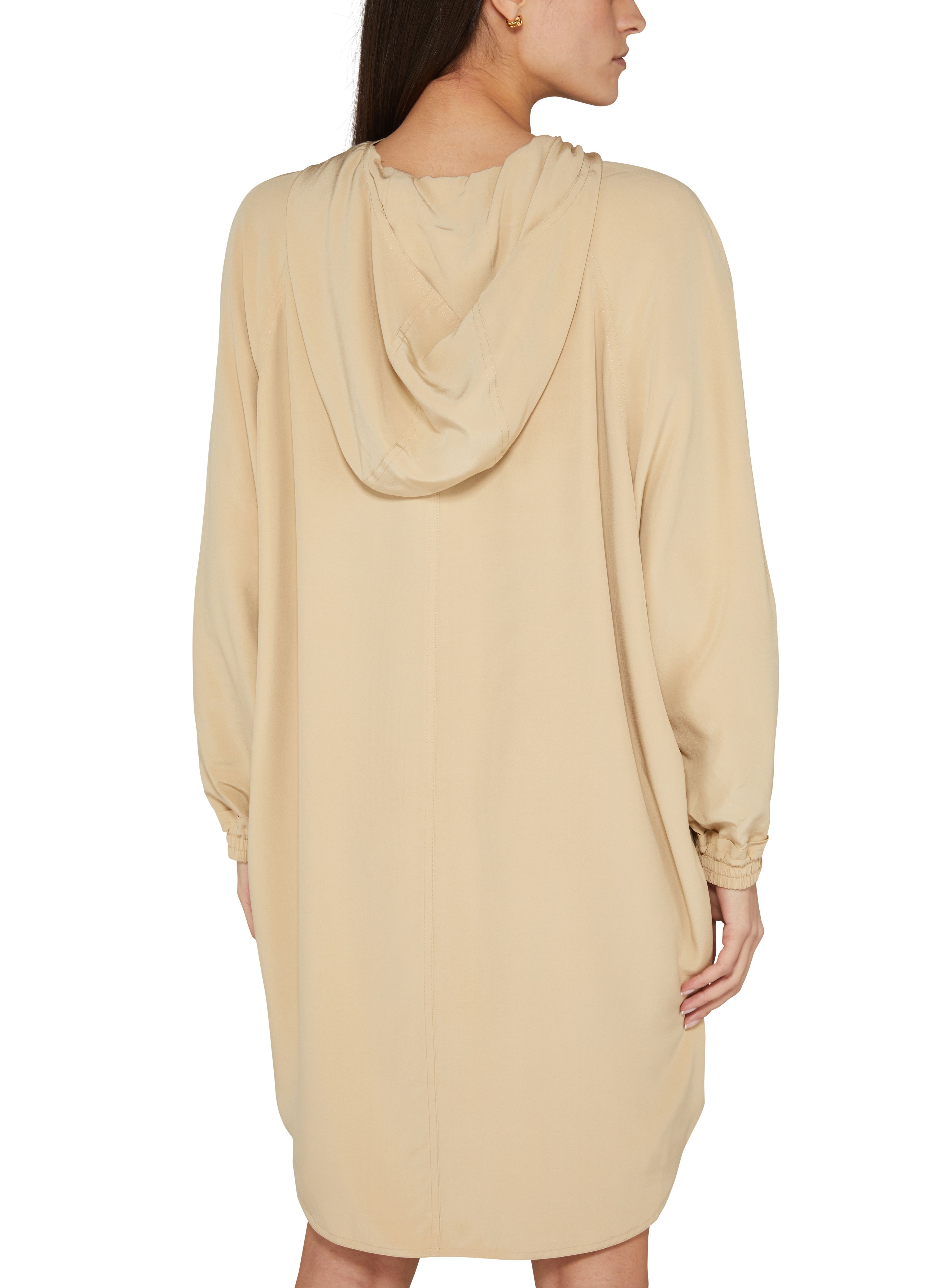 Batwing Sleeve Hoodie Dress thumbnail 4