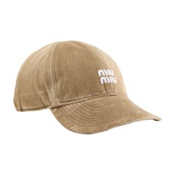 Women's Velvet cap | MIU MIU | 24S