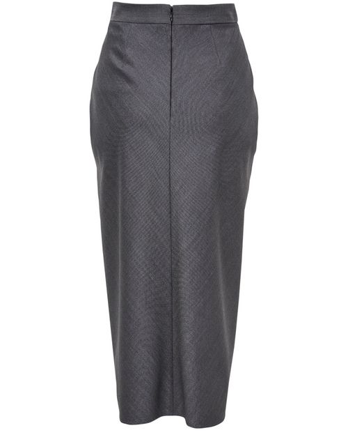 GIVENCHY Draped midi skirt
