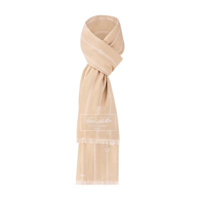 Monogram Stripes Stole