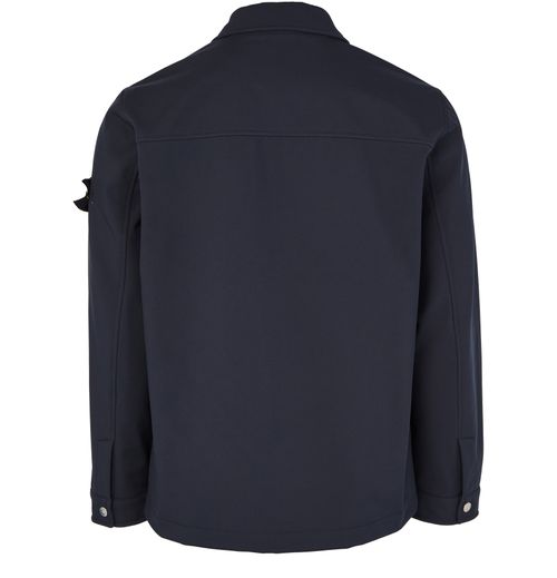 STONE ISLAND Jacke mit Logoaufnäher