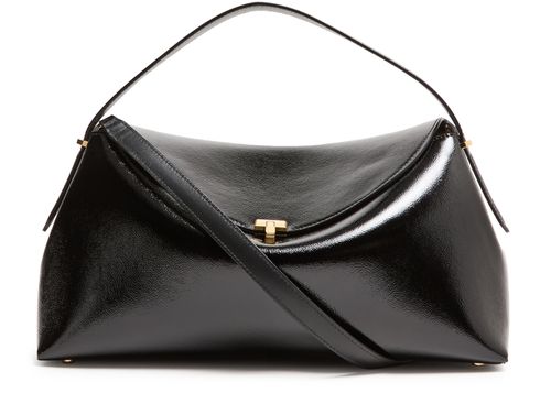 TOTEME T-Lock naplack top handle bag