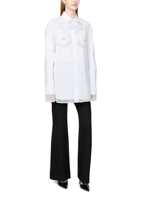 JEAN PAUL GAULTIER Long sleeves double layer shirt
