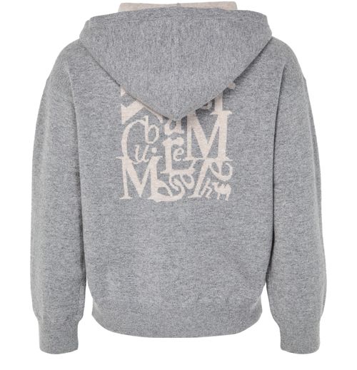 S MAX MARA Zippered cardigan with hood