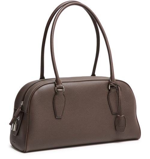 THE ROW E/W India leather shoulder bag