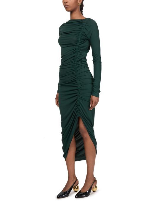 FERRAGAMO Robe asymétrique en jersey extensible