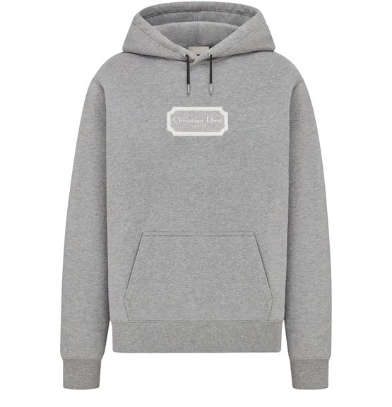 Dior Men's Oblique Relaxed-Fit Hooded Sweatshirt