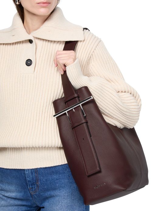 MCQUEEN T-Bar Sling shoulder bag