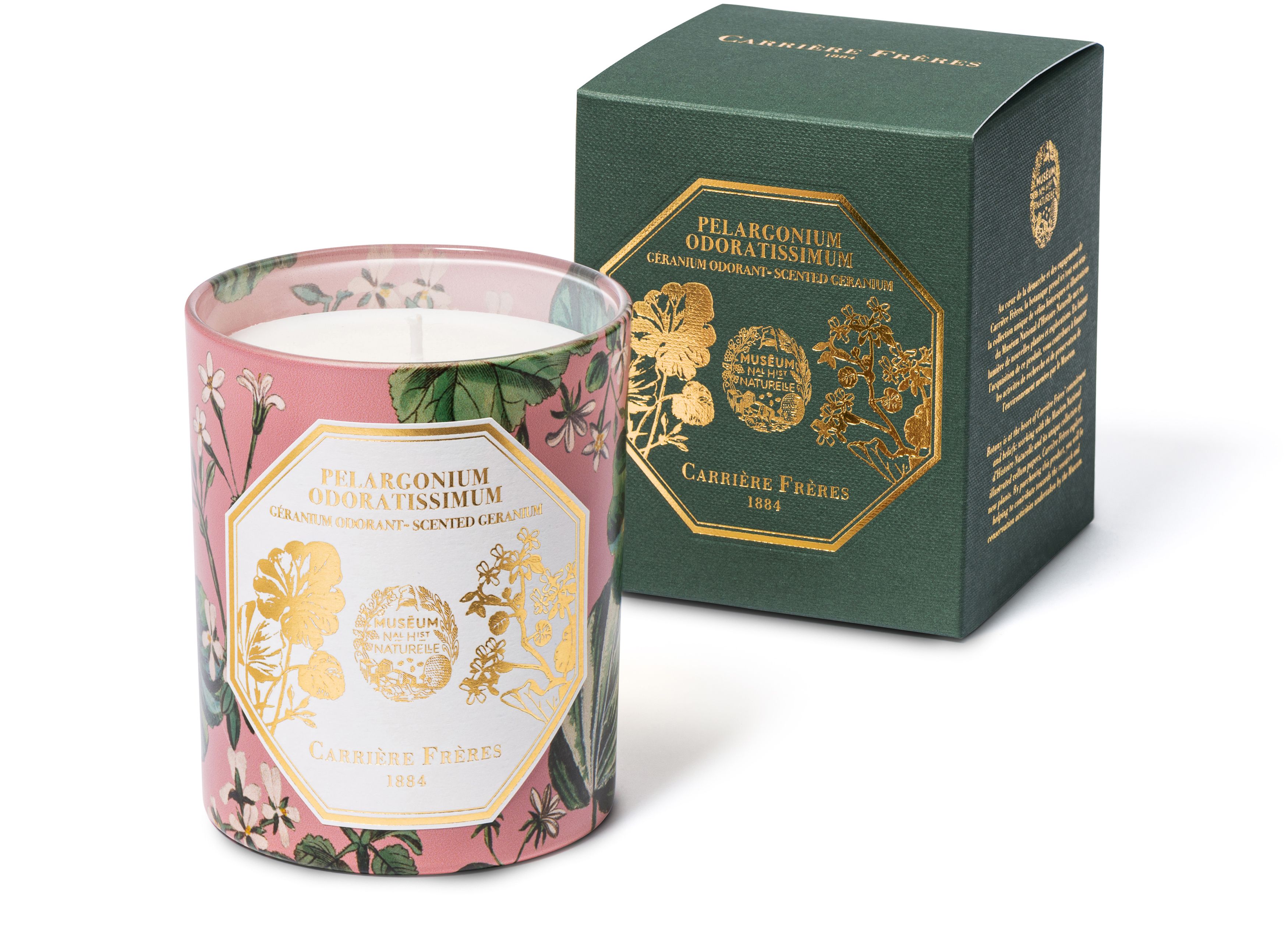 Scented Candle Pelargonium Odoratissimum - Scented Geranium - 185 g thumbnail 3