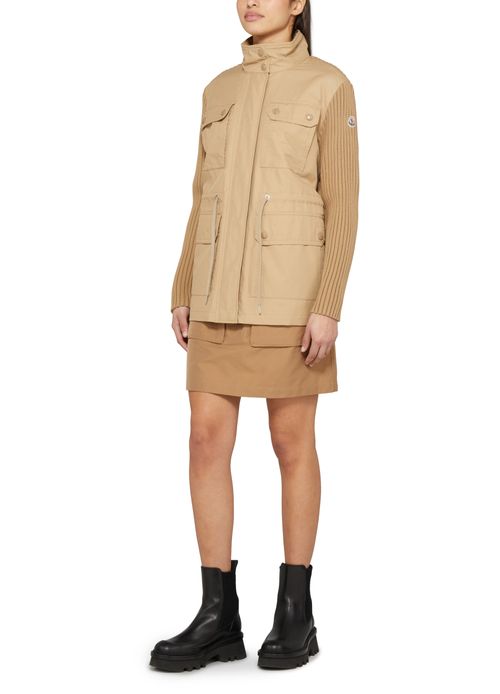 MONCLER Zwei Materialien