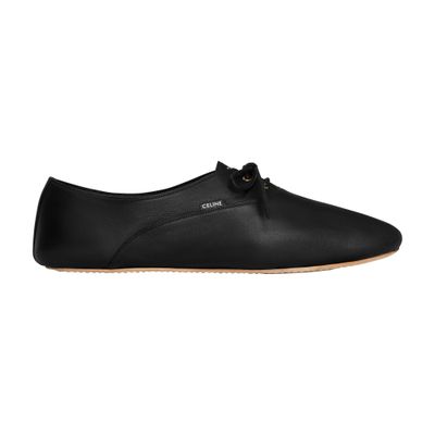Women's Celine Lise perforated Triomphe richelieu in lambskin