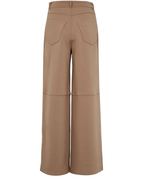 S MAX MARA Merlot wide leg pants
