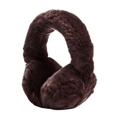 Rex rabbit fur earmuffs