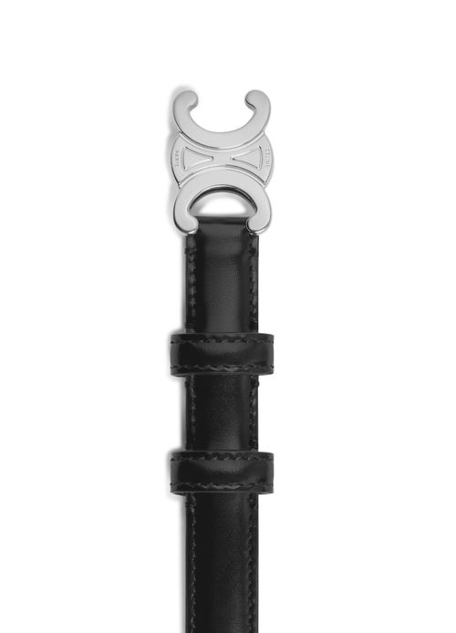 CELINE Ceinture Triomphe petit modèle taurillon