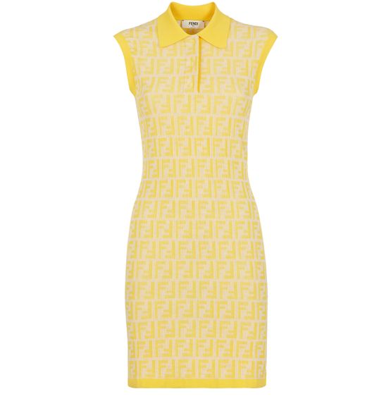 Women s Fitted sleeveless short dress FENDI 24S