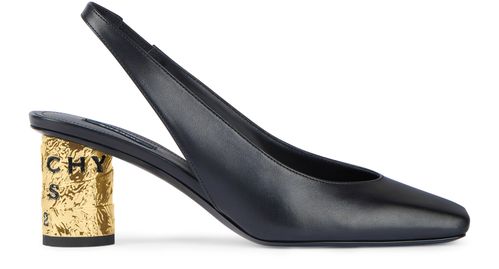 Givenchy — Tape slingback pumps (Black)