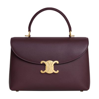 【★オシャレ★】Celine TEEN NINO BAG TEEN NINO BAG IN SUPPLE GRAINED CALFSKIN - BLACK | CELINE