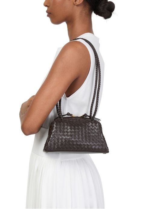 BOTTEGA VENETA Tokyo clutch bag with shoulder strap