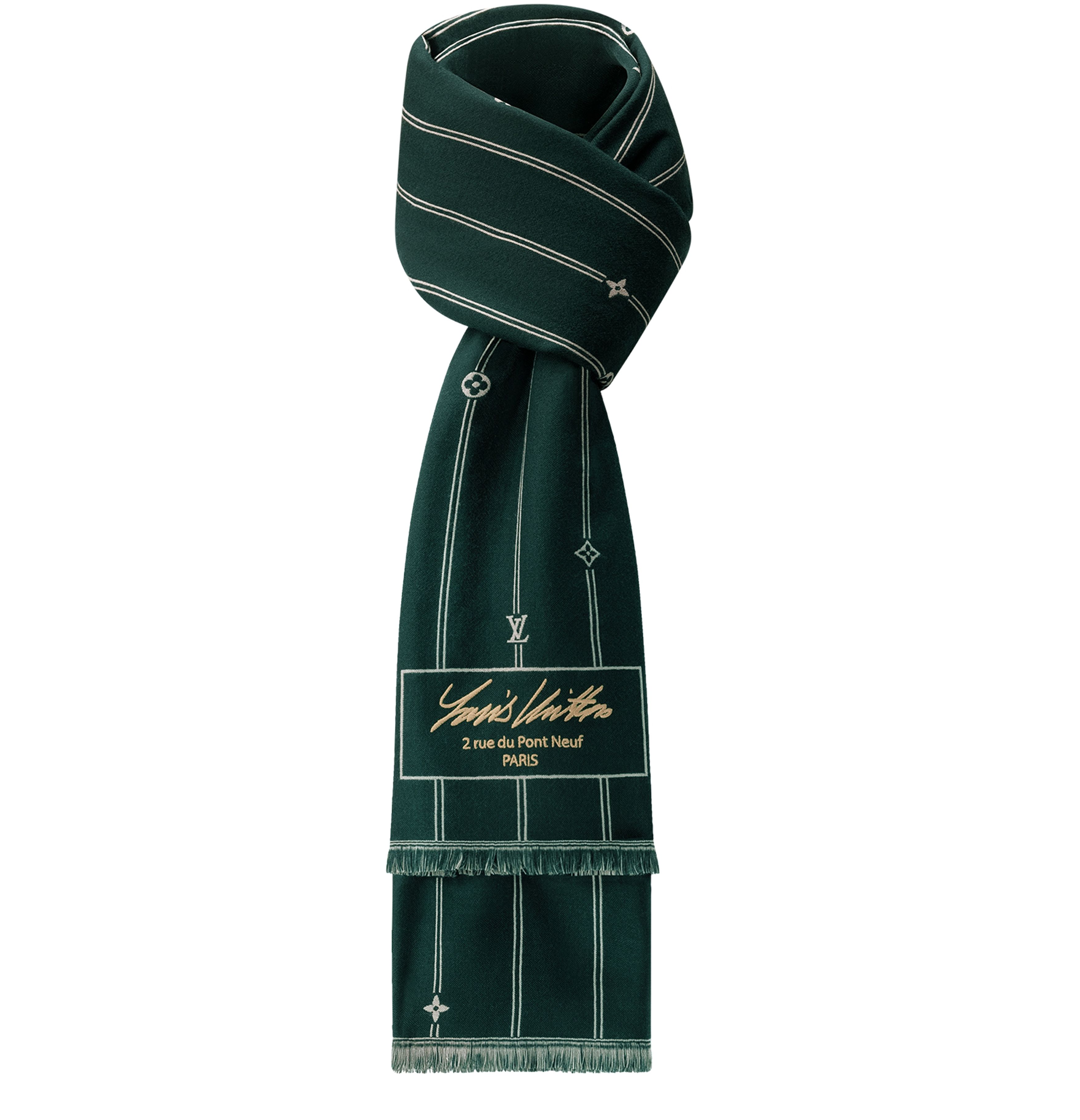 Monogram Stripes Stole