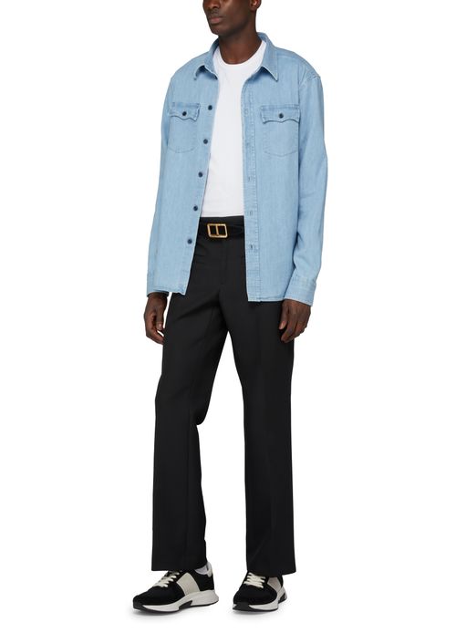 TOM FORD Western shirt in denim