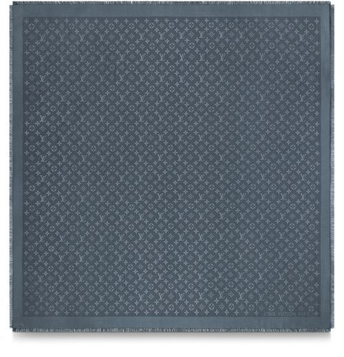 LOUIS VUITTON Châle Monogram Classic