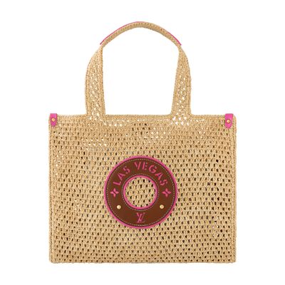 Louis Vuitton Onthego Mm In Beige