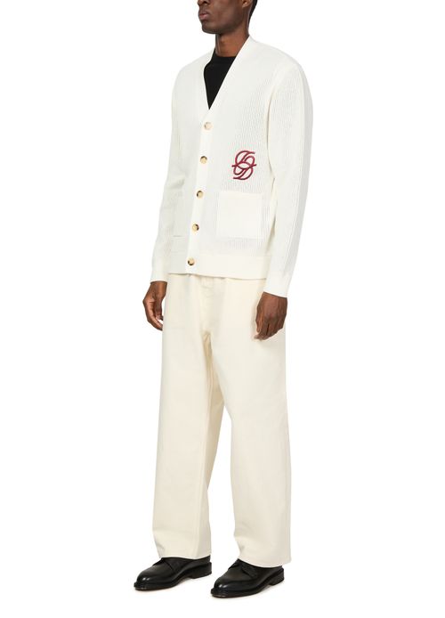 DROLE DE MONSIEUR The Monogram cardigan