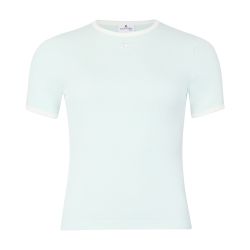 シグネチャー コントラスト Tシャツ レディース | COURREGES | 24S