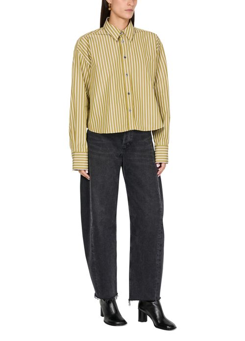 AMI PARIS Crop-Shirt im Oversize-Schnitt