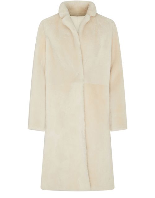 YVES SALOMON Manteau réversible en agneau mérinos