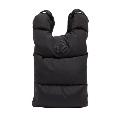 Moncler Legere Small Crossbody Bag In Black