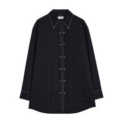 ポーランド製 美品 カットソー 長袖 46 ロンT LEMAIRE ブラック
