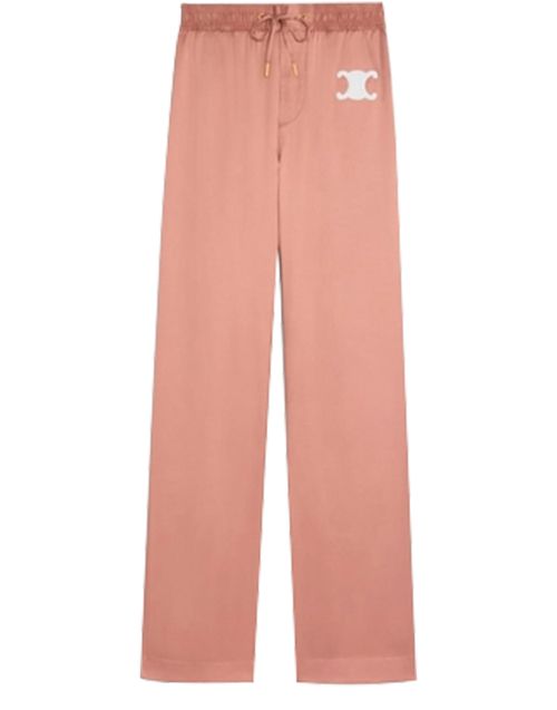 CELINE Triomphe athletic in satin pants