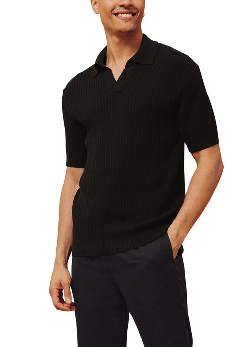 FRESCOBOL CARIOCA Rino chain stitch knit polo