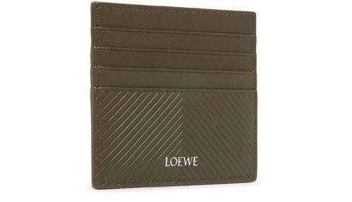 LOEWE Simple open cardholder in supple grained calf leather