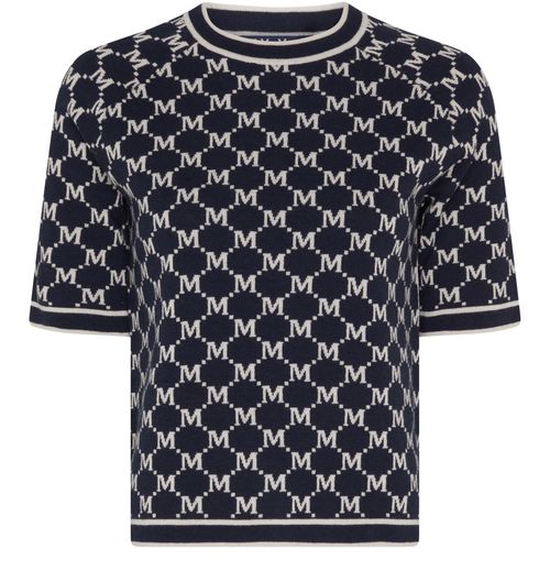 S MAX MARA Portici short-sleeved wool sweater